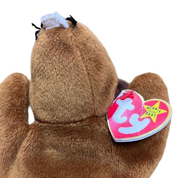 TY Beanie Babies Collection Kids Bucky The Beaver Style 4016 1995 - Picture 3 of 7